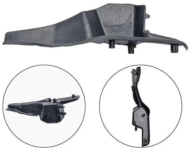 Alt view image 4 of 6 - Acaigel Black Pair Left And Right Cowl Top Upper Cover Replacement for Honda For CRV 2017-2022