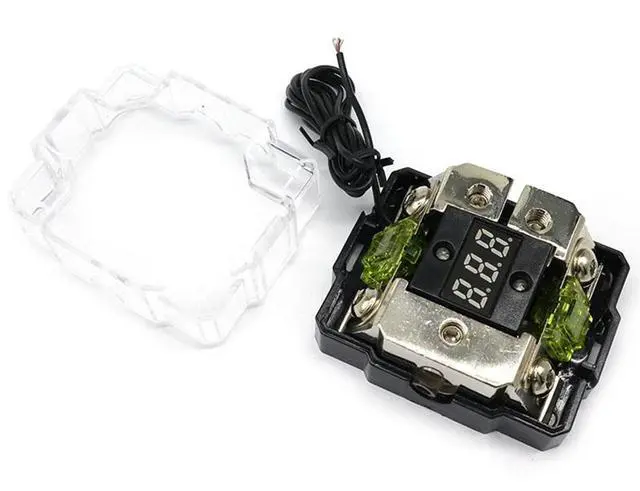 Alt view image 3 of 5 - Acaigel New Car Audio Amplifier Fuse Holder Power Fuse Distribution Block Splitter 100A