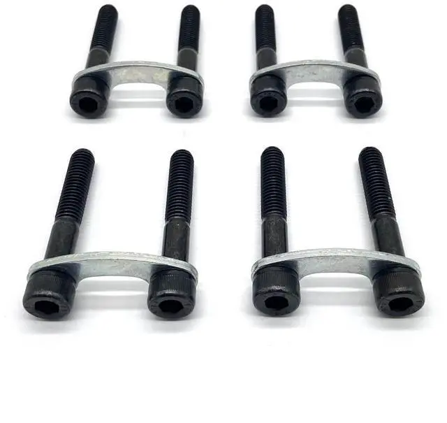 Alt view image 4 of 4 - Acaigel Fits Jeep Wrangler JK JKU 07-18 12.9 Class Driveshaft Bolts Front Rear CV Joint