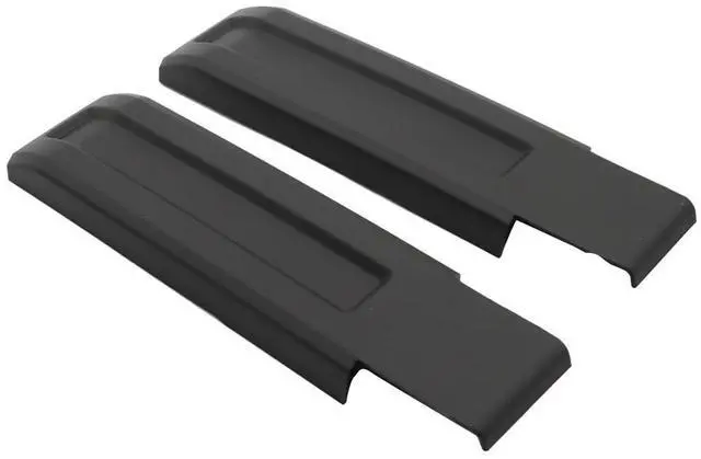 Alt view image 4 of 5 - Acaigel Matt Black Exterior Tailgate Door Hinge Cover Trims for Jeep Wrangler JK 2007-18