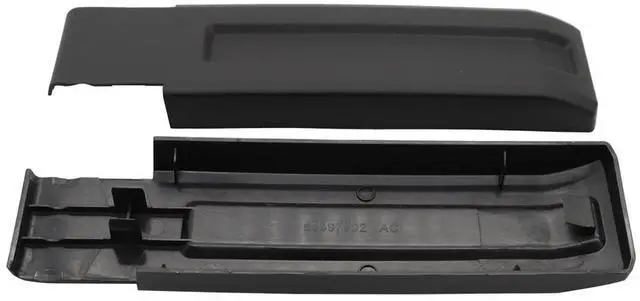 Alt view image 5 of 5 - Acaigel Matt Black Exterior Tailgate Door Hinge Cover Trims for Jeep Wrangler JK 2007-18
