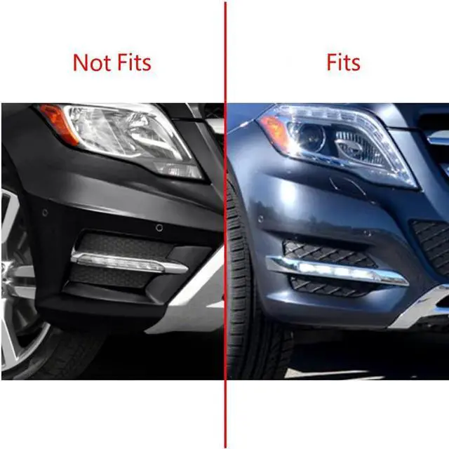 Alt view image 2 of 5 - Acaigel 3Pcs Front Fog Driving Light ASSY Left Side For Mercedes Benz X204 GLK350
