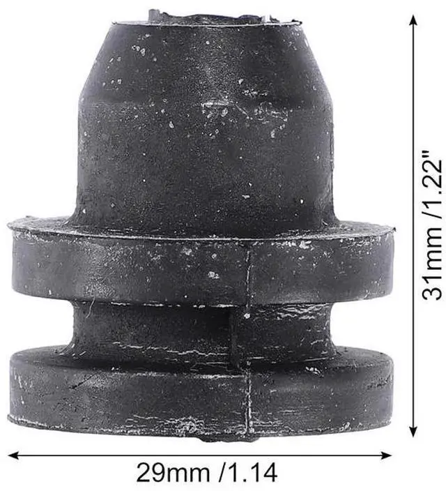 Alt view image 5 of 5 - Acaigel 2Pcs Rubber Radiator Mount Bushings Lower For Nissan Pathfinder 1996-2006