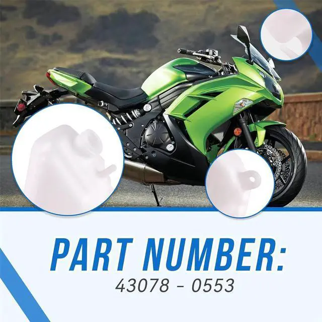 Alt view image 5 of 7 - Acaigel 43078-0553 Coolant Reservoir Tank Fit For Kawasaki Ninja 650 2012-2016