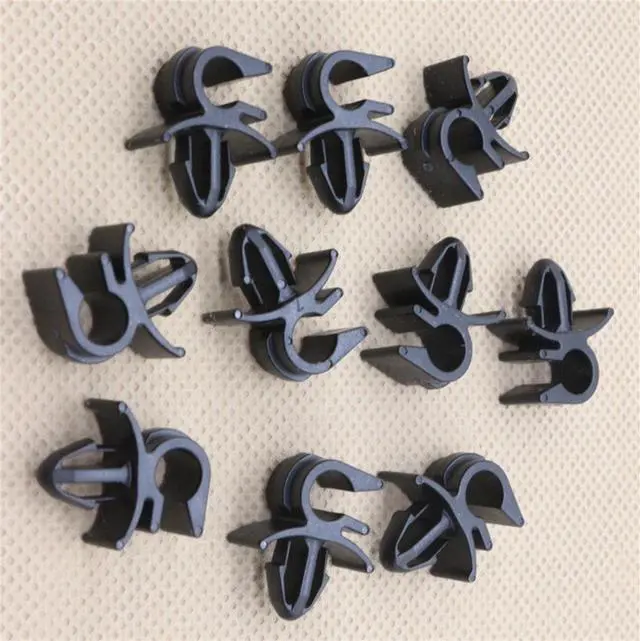 Alt view image 5 of 7 - Acaigel 10Pcs Hood Latch Release Cable Clip Retainers For Chrysler Jeep Ram Dodge 4814094