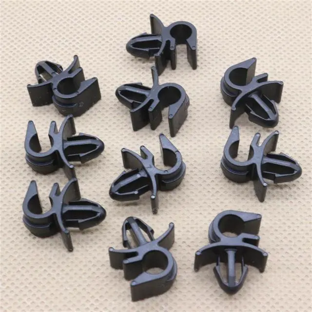 Alt view image 4 of 7 - Acaigel 10Pcs Hood Latch Release Cable Clip Retainers For Chrysler Jeep Ram Dodge 4814094