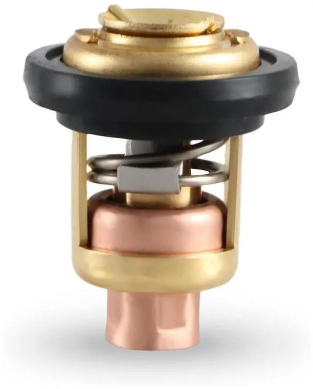 Alt view image 2 of 5 - Acaigel Thermostat 6E5-12411-30 6E5-12411-10 For Yamaha 2 Stroke Outboard Marine