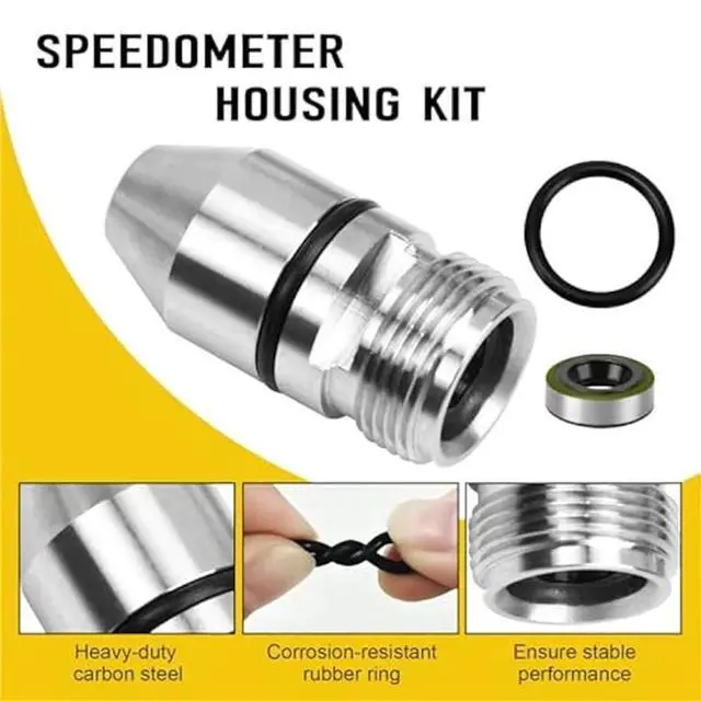 Alt view image 3 of 5 - Yassdwbn Speedometer Gear Housing With O'Ring & Seal Fits For Chevy Th350  Turbo 350 / 350C Transmissions