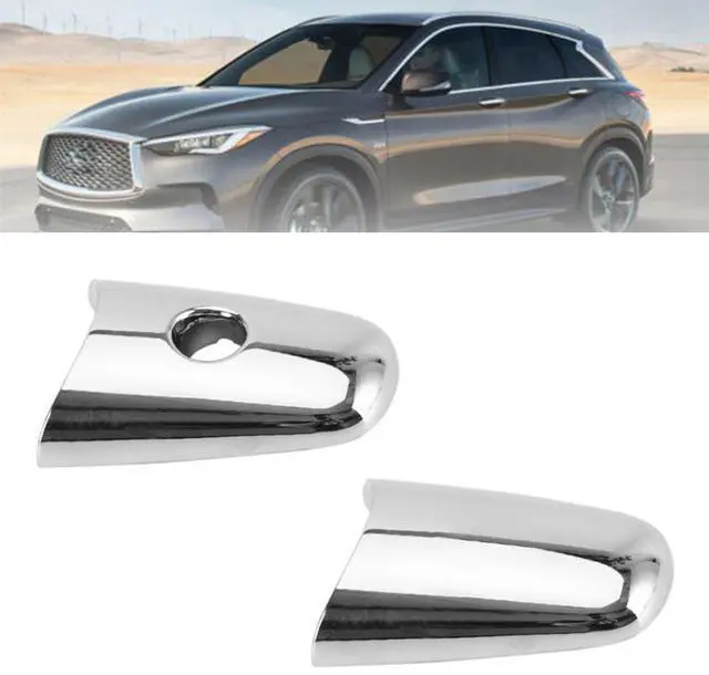 Alt view image 2 of 5 - Acaigel Pair Front Door Escutcheon Outside Handle Cover For Nissan Armada 2017-20