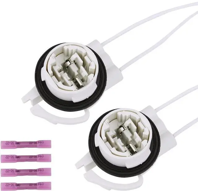 Alt view image 3 of 5 - Acaigel 2Pcs Light Socket Wire Harness Pigtail Repair Kit 19258649 Fit For Cadillac Chevrolet Gmc Buick Pontiac
