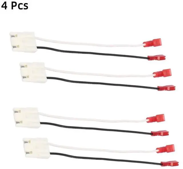 Alt view image 2 of 5 - Acaigel 4Pcs Car Speaker Connector Harness Wiring Adapter 72-1002 For Jeep Dodge