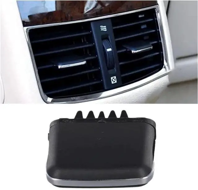 Alt view image 7 of 7 - Acaigel 1X Black Rear Row-Central A/C Air Vent Outlet Tab Clip For Lexus Es350 2011-2012