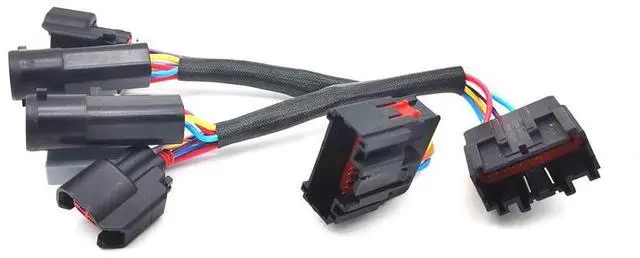 Alt view image 6 of 7 - Paiying 2x Mirror Power Adapter Wiring Harness For 99-07 Ford F250 F350 F450 F550 Truck