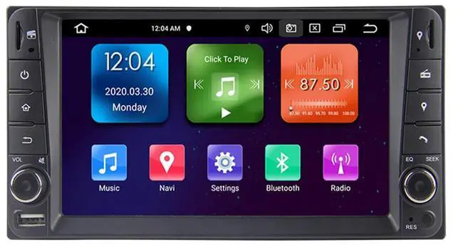 Alt view image 3 of 7 - Acaigel 7 Inch Android 10 4+64GB Octa Core Multimedia Player GPS Navi For Toyota RAV4 Hilux