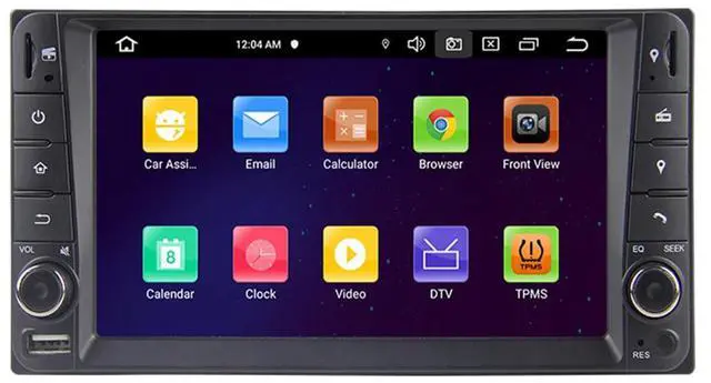 Alt view image 4 of 7 - Acaigel 7 Inch Android 10 4+64GB Octa Core Multimedia Player GPS Navi For Toyota RAV4 Hilux