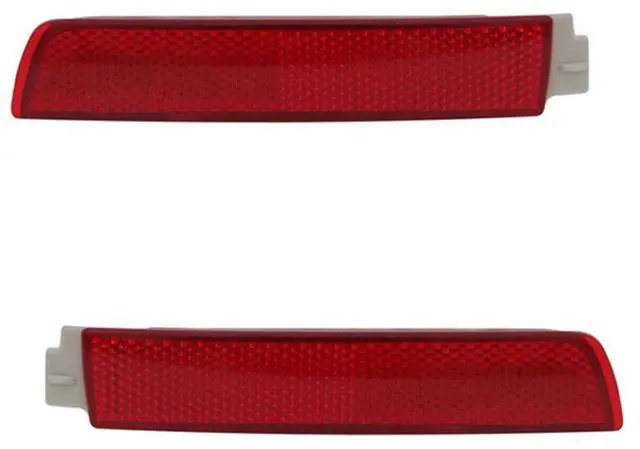 Main image of Acaigel Pair Rear Bumper Reflector Light Covers For Nissan Sentra 2013-2018 265605C000