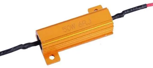 Main image of Paiying 4Pcs 6ohm 50W LED Load Resistors Turn Signal Blinkers/Fog Lights Fix Hyper Flash