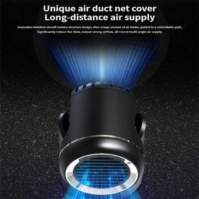 Alt view image 5 of 7 - Paiying 24V 360 Degree Rotary Electric Car Air Heater Cooling Fan Windshield Defroster Defogger