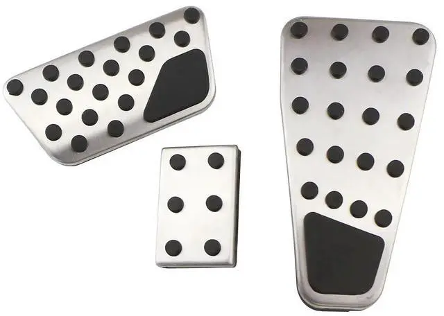 Alt view image 6 of 6 - Paiying Anti-Slip Gas Brake Foot Pedal Pad Cover For Dodge Ram 1500 2500 3500