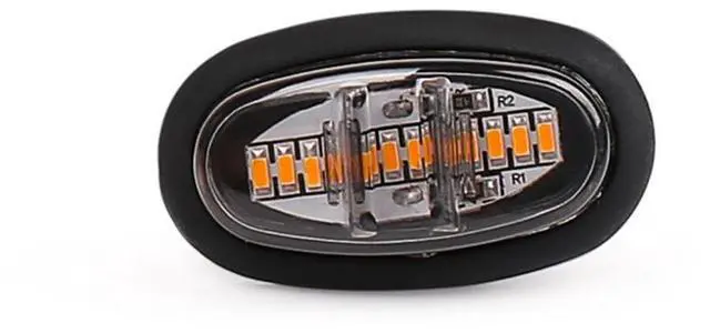 Alt view image 2 of 7 - Acaigel 3 pcs LED Grille Lights and Side Marker Lamps Decorative Lights for -F150 Raptor Grill