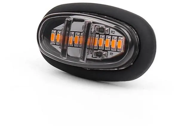 Alt view image 7 of 7 - Acaigel 3 pcs LED Grille Lights and Side Marker Lamps Decorative Lights for -F150 Raptor Grill