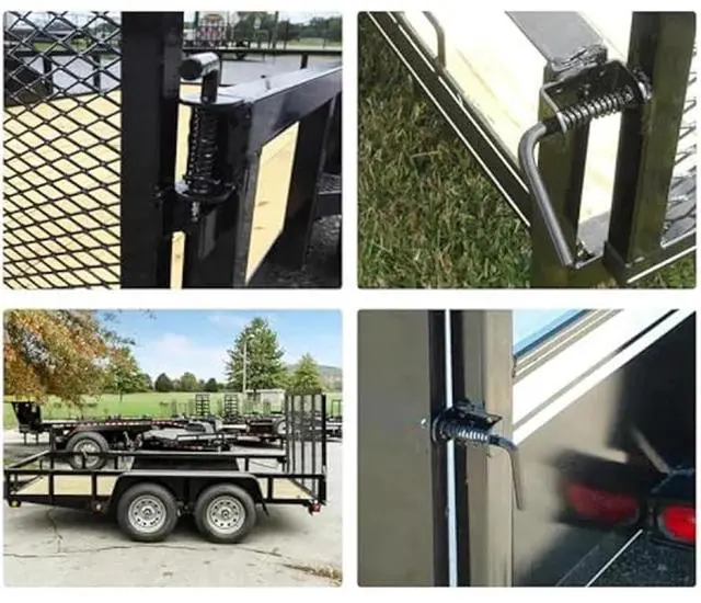 Alt view image 7 of 7 - Acaigel Pack Of 2 Trailer Gate Spring Latch Kit 819T For Carry-On Utility Trailers