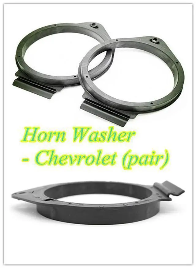 Alt view image 7 of 7 - Acaigel 2Pcs Horn Washer Adapters Brackets Speaker Mount Plates For Buick Regal Excellegt Cruze Opel Filled Cushion Ings 6.5