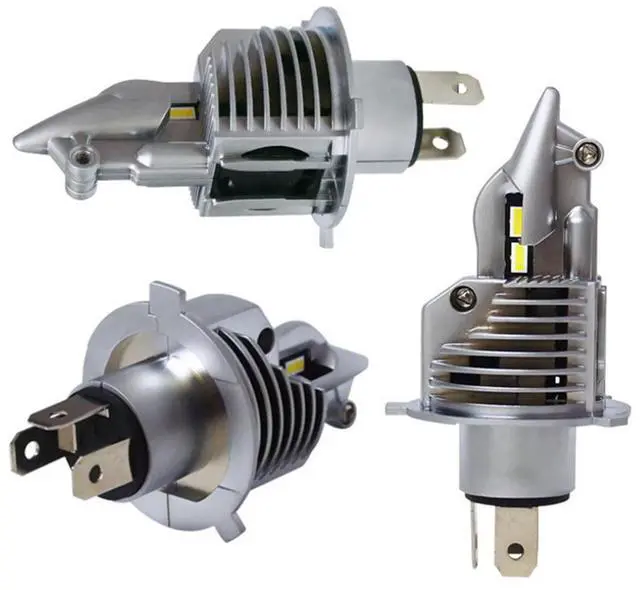 Alt view image 3 of 7 - Acaigel Motorcycle H4 9003 HB2 LED Headlight Bulb 6000LM 6500K Hi/Lo Beam Light Lamp 35W