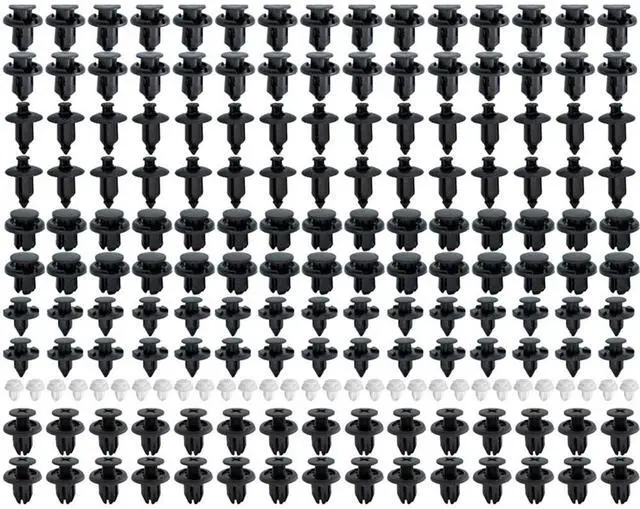 Main image of Acaigel 180x Panel Clips Bumper Fender Fastener Push Rivets Compatible for Honda Civic Accord CR-V