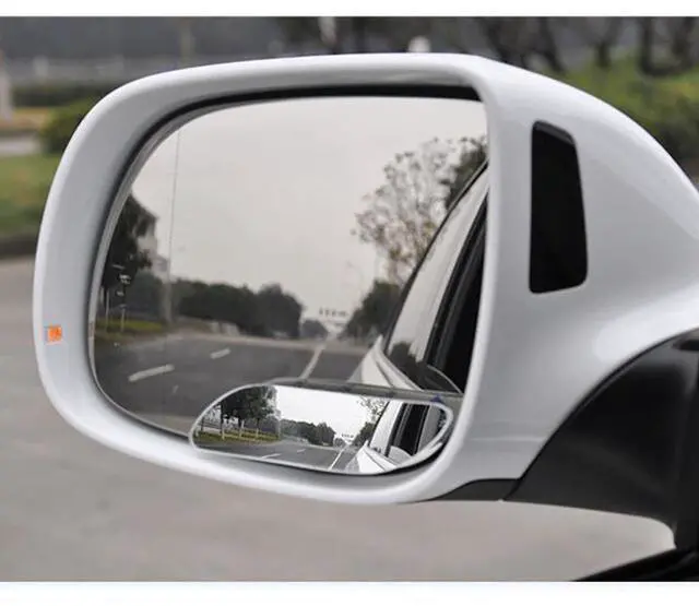 Alt view image 6 of 7 - Acaigel 2PCS Car Blind Spot Mirror 360 Degree Wide Angle Convex Rear Side View Mirror