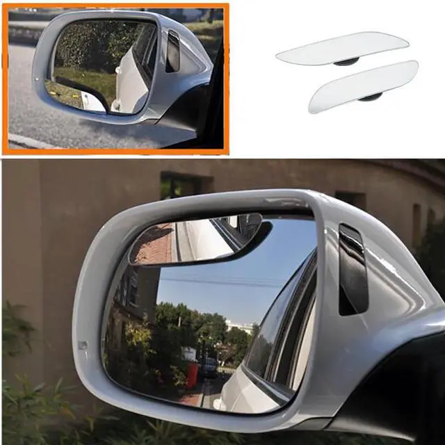 Alt view image 7 of 7 - Acaigel 2PCS Car Blind Spot Mirror 360 Degree Wide Angle Convex Rear Side View Mirror