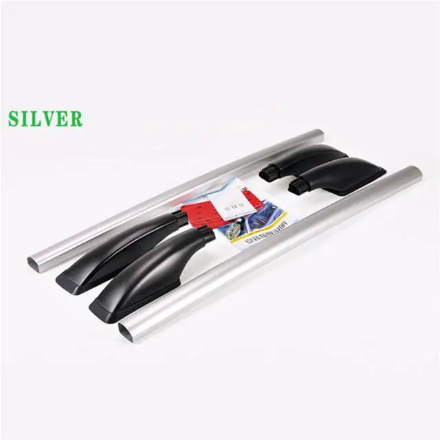 Alt view image 7 of 7 - Paiying 1.4M Luggage Rack Refit Special Luggage Rack Aluminum Alloy Side Bars Rails Car Top Frame