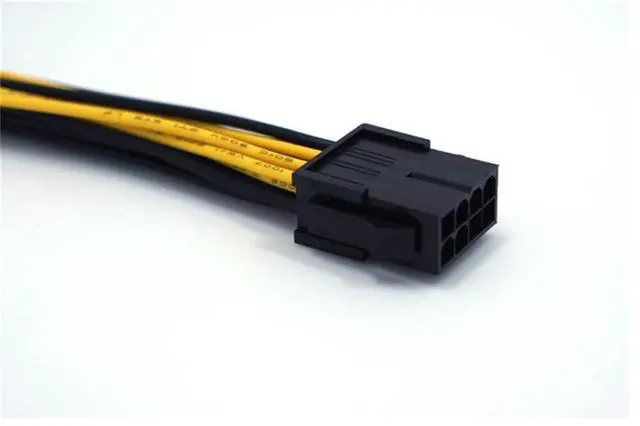 Alt view image 6 of 7 - 10 X Pcie 8 Pin Male To Dual Pci-E 6+2 Pin Female Gpu Power Cable Splitter