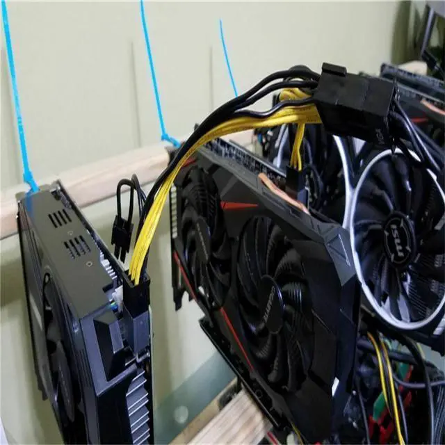 Alt view image 5 of 7 - 10 X Pcie 8 Pin Male To Dual Pci-E 6+2 Pin Female Gpu Power Cable Splitter