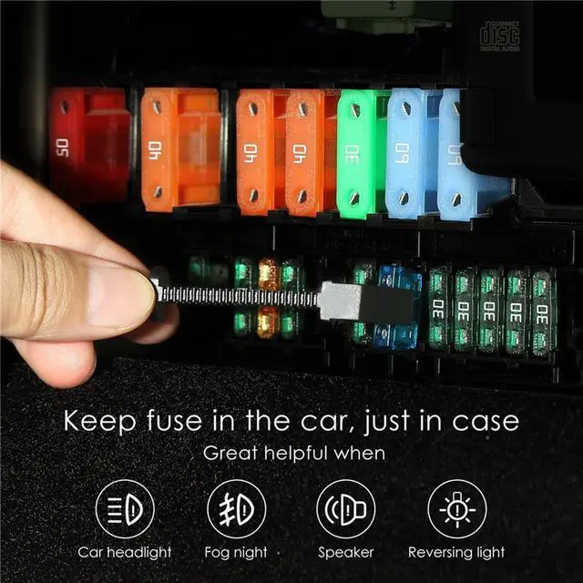 Alt view image 4 of 7 - Paiying 80PCS Automotive Truck ATC ATM Micro Mini Auto Car Blade Fuse Assortment Kit USA