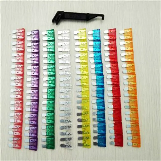 Alt view image 6 of 7 - Paiying 80PCS Automotive Truck ATC ATM Micro Mini Auto Car Blade Fuse Assortment Kit USA