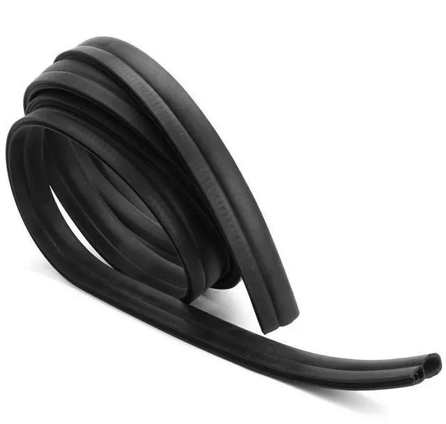 Alt view image 5 of 7 - Paiying 3m O-U Type Car Pillar Door Seal Strip Rubber Hollow Edge Seal Trim  US