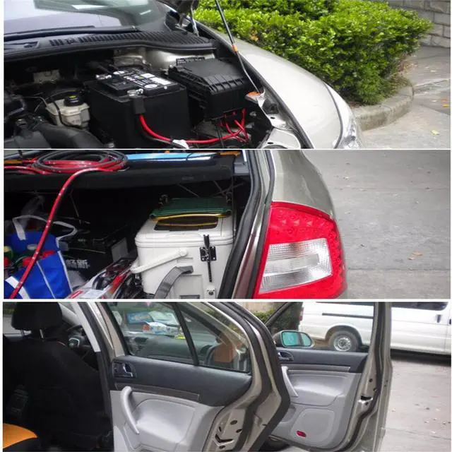 Alt view image 6 of 7 - Paiying 3m O-U Type Car Pillar Door Seal Strip Rubber Hollow Edge Seal Trim  US