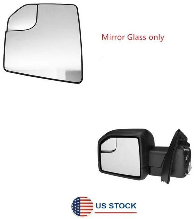 Alt view image 6 of 7 - Acaigel Left Side View Power Mirror Glass Heated For 2015-2021 F-150 FL3Z-17K707-A