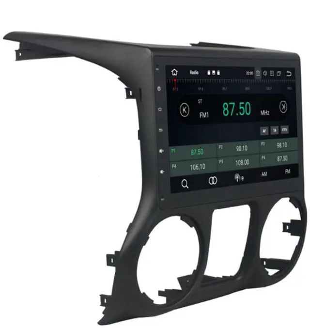 Alt view image 2 of 7 - Acaigel 10.1" Android 9.1 Car Stereo Radio GPS Wifi 1+16GB For 2015-2016 Jeep Wrangler