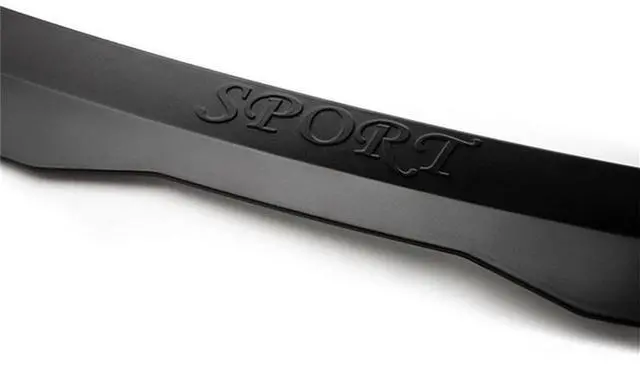 Alt view image 3 of 7 - Acaigel 39Inch Car Hatchback Rear Roof Spoiler Hatch Wing Lip Matte Black  USA