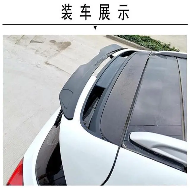 Alt view image 7 of 7 - Acaigel 39Inch Car Hatchback Rear Roof Spoiler Hatch Wing Lip Matte Black  USA