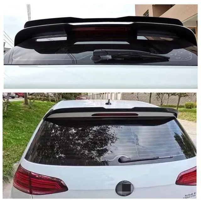 Alt view image 6 of 7 - Acaigel 39Inch Car Hatchback Rear Roof Spoiler Hatch Wing Lip Matte Black  USA
