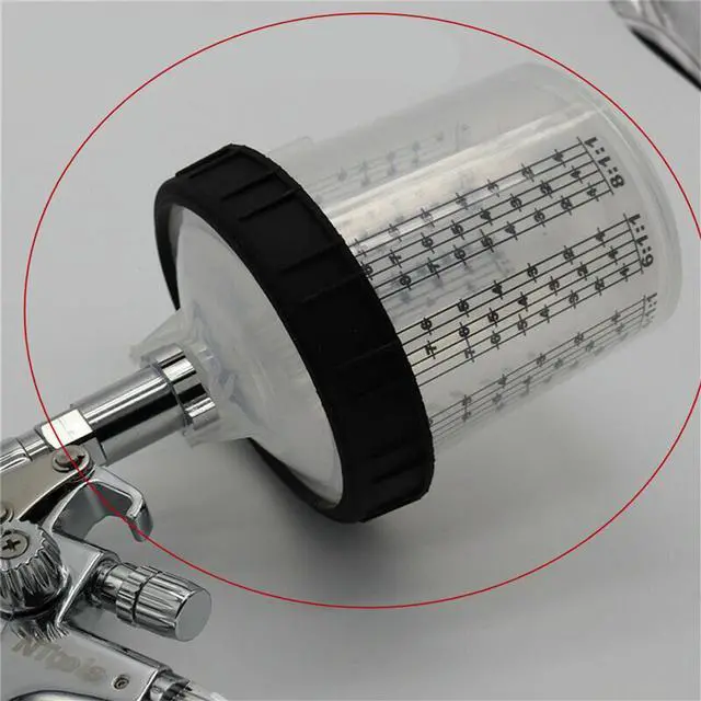 Alt view image 5 of 7 - Acaigel 20oz Disposable Cup + M16x1.5 External Thread Connector For Spray Gun Adapter US