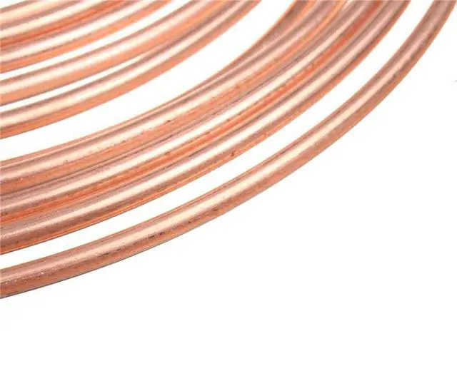 Alt view image 4 of 7 - Paiying 50 FT Car Brake Line Kit 3/16'' Fuel Oil Tube Hose Steel Copper Zinc Alloy USA
