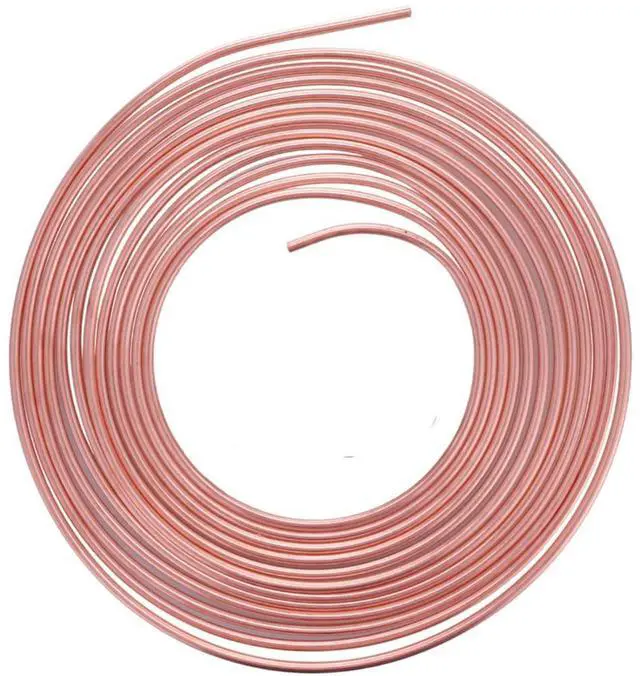 Alt view image 7 of 7 - Paiying 50 FT Car Brake Line Kit 3/16'' Fuel Oil Tube Hose Steel Copper Zinc Alloy USA
