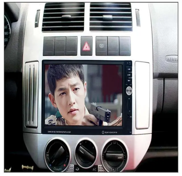 Alt view image 6 of 7 - Acaigel LCD Touch Screen Player Bluetooth GPS Car Radio U Disk TF Card Player+8GMap card