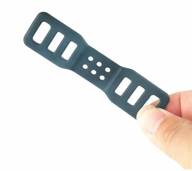 Alt view image 2 of 4 - Acaigel 4Pcs 92Mm Driving Recorder Fixed Bandage Strap Silicone Fit For Dvr