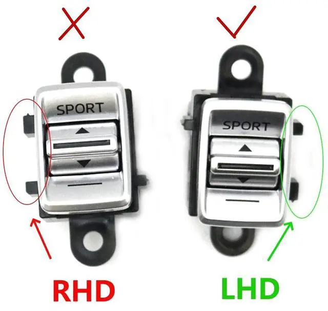 Alt view image 7 of 7 - Yingshan Lhd Sport Button Front Center Drive Control Switch Gmj666Yk0 For Mazda 3 6 Cx-5 Cx-3 Cx-9