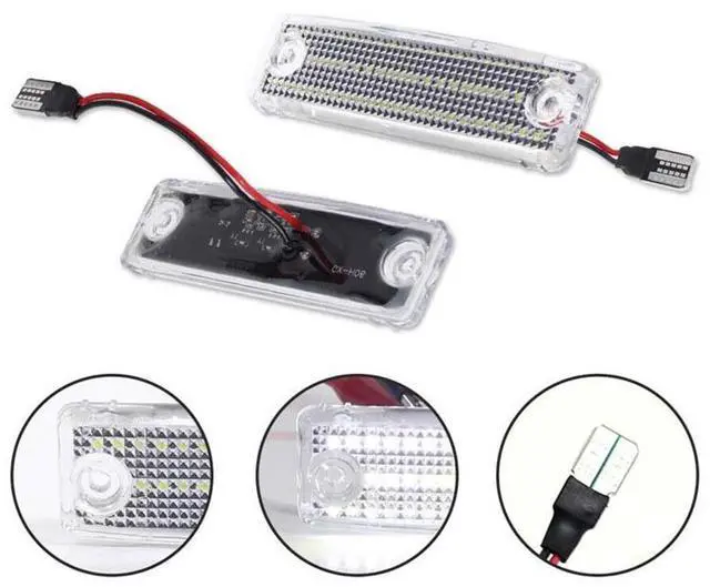 Alt view image 5 of 6 - Yingshan 2X Led License Plate Light For Toyota 4Runner 1996-2022 Toyota Sequoia 2008-2019